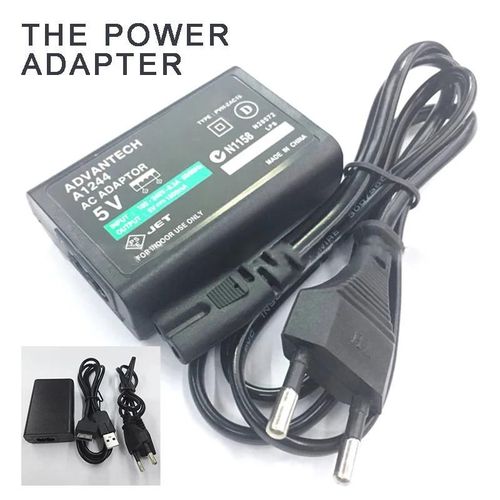 Adaptateur D'alimentation 100-240 V, Prise Ue Pour Sony Playstation Vita/Psv, Accessoires De Charge De Remplacement, Adaptateur De Chargeur De Jeux