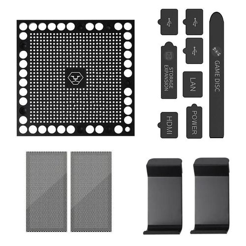 Couvercle De Filtre Anti-Poussière Avec Prise En Silicone Pour Console De Jeu Xbox Series X, Crochet De Rangement, Contrôleur De Jeu, Téléphone De Sauna, Support