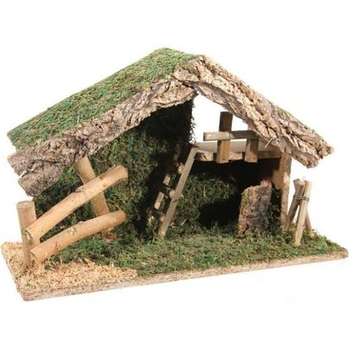 Crèche de Noël vide