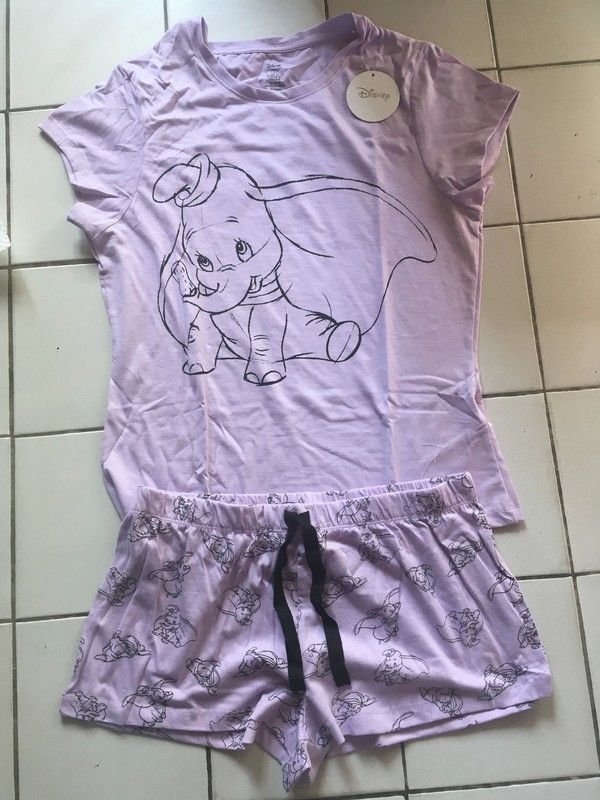 Pyjama Dumbo Disney Femme Taille S Neuf Idée Cadeau