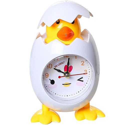 Réveil Coquille D'oeuf Cartoon, Horloge De Bureau Pour Enfants, Cadeau De Décoration Intérieure