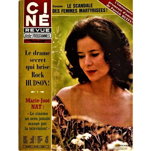 Ciné Revue Télé Programmes - N° 44 - 29/10/1981 - Marie-José Nat - Complet - *** Envoi Soigné *** Voir Ma Photo ***