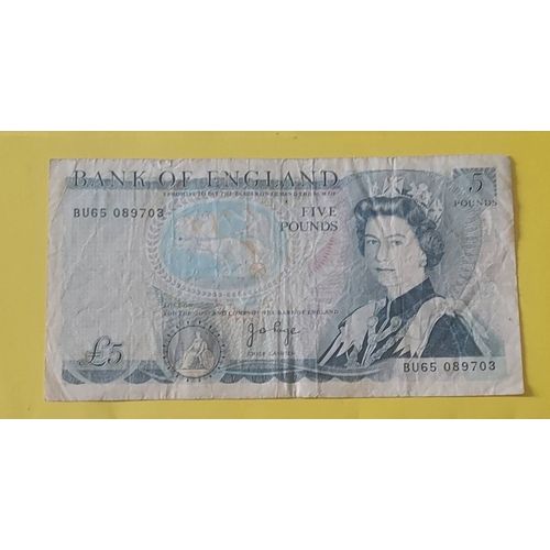 Angleterre 5 Pounds 1971/1972