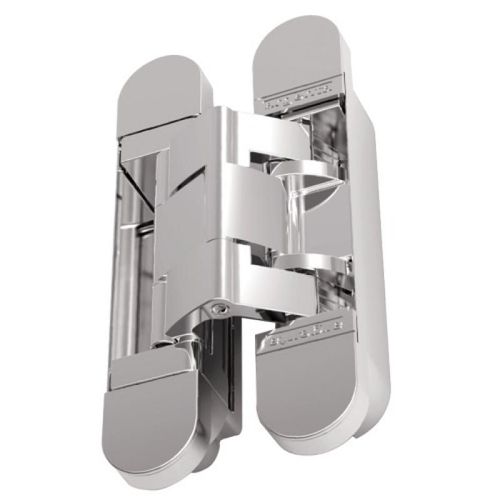 Paumelle invisible - menuiserie bois - H120mm - Bronze foncé ARGENTA