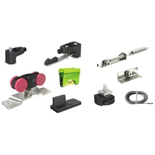 Garniture synchronisation SAF Evolution pour portes bois pour 2 portes 80 kg
