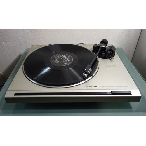 PIONEER PL-120 Auto-Return Stereo Turntable - Platine vinyle + cellule et  stylus Audio-Technica ATN3600L