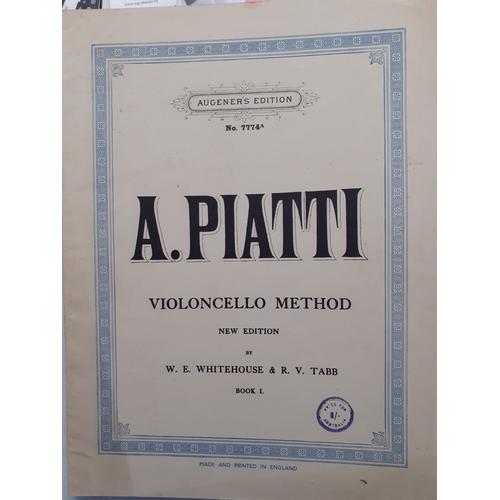 Méthode De Violoncelle De A. Piatti