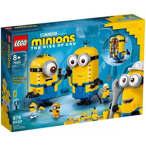 Lego Minions - Les Maxi-Figurines Minions Et Leurs Repaires - 75551
