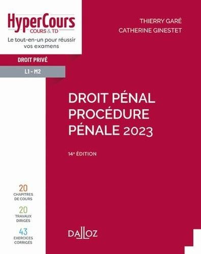 Droit Pénal - Procédure Pénale