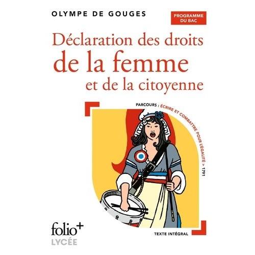 Déclaration Des Droits De La Femme Et De La Citoyenne