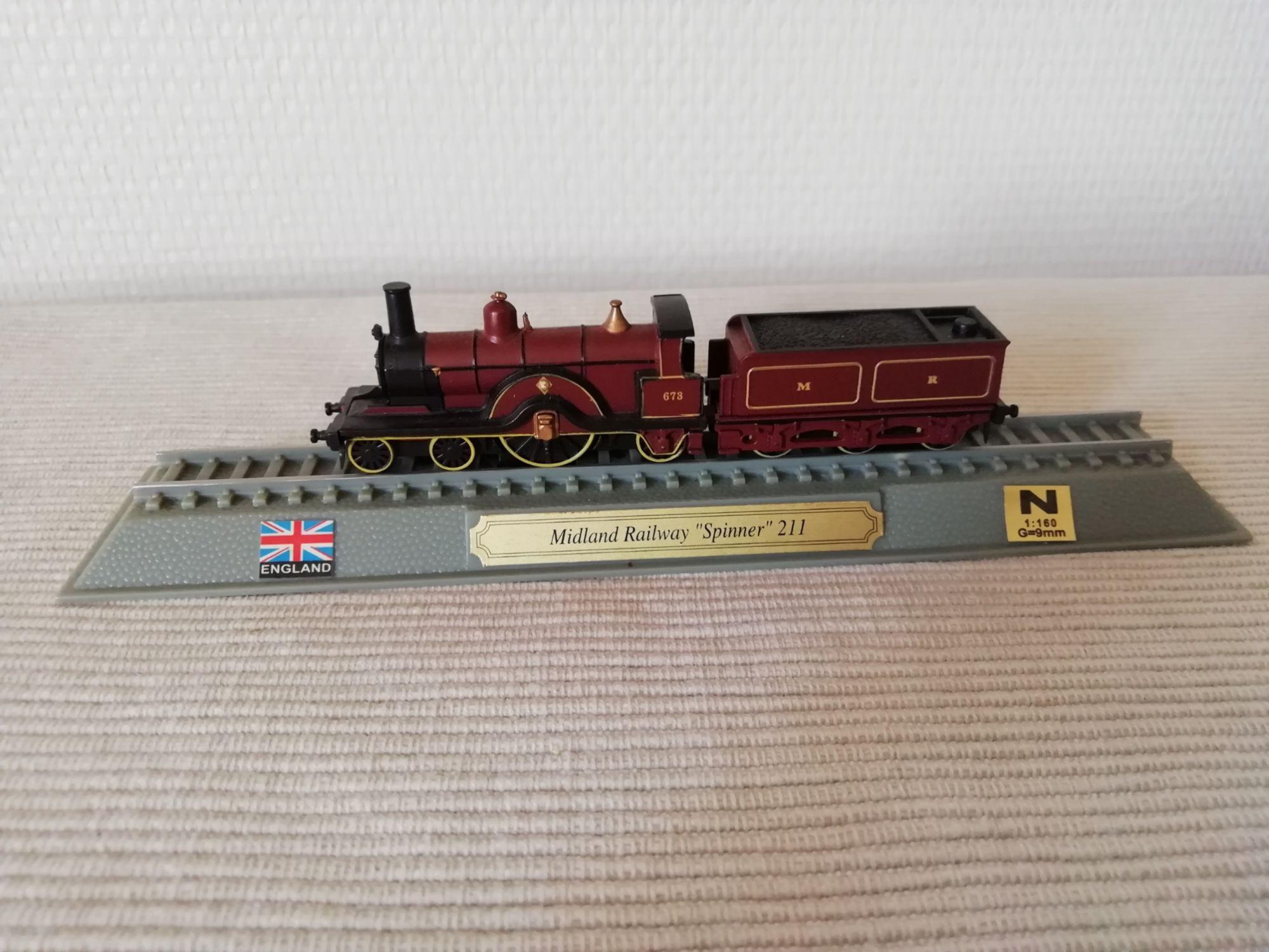 Midland Railway Spinner 211 England 1:160 Railroad locomotive DelPrado