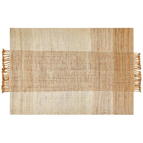 Tapis En Jute 140 X 200 Cm Beige Hamzalar