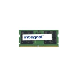 Integral - DDR5 - module - 32 Go - SO DIMM 262 broches - 4800 MHz / PC5-38400 - CL40 - 1.1 V - mémoire sans tampon - non ECC