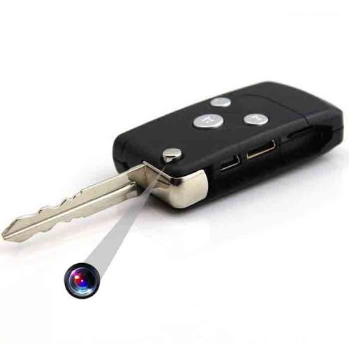 Clé Voiture Camera Espion Appareil Photo Détection Mouvement HD 1080P Mini HDMI + SD 8Go YONIS