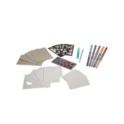 Venteo - Blendy Pens Surprise Art Poster Set - Des Feutres Uniques Et Facile À Utiliser - 12 Feutres, 132 Fusions De Couleurs
