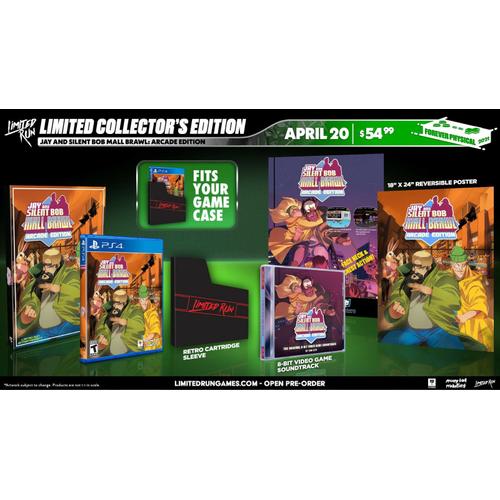 Jay And Silent Bob: Mall Brawl Classic Edition Collector - Playstation 4 (Limited Run #420)