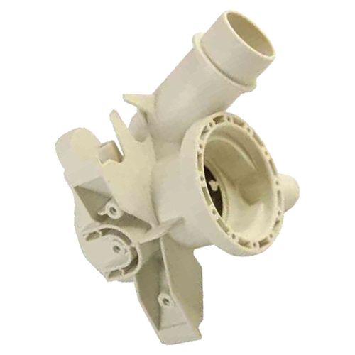 Corps de pompe Lave-linge (49007894 CANDY DE DIETRICH ZEROWATT HOOVER ROSIERES PHILCO TEKA BAUKNECHT BAUMATIC IBERNA BRANDT WHIRLPOOL)