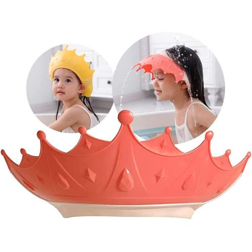 Visière de bain pour enfant, bonnet de bain pour bébé, chapeau de douche  pour enfants de 0 à 9 ans, bonnets de bain réglables protègent les yeux et  les oreilles des enfants (