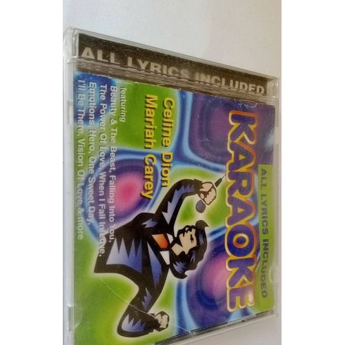 Cd Album Karaoké Céline Dion & Mariah Carey