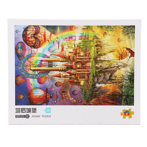 1000 Pièces Puzzle Jouet Pour Adultes Enfants Enfants Jeux Jouets Educatifs, Chateau De Tarot