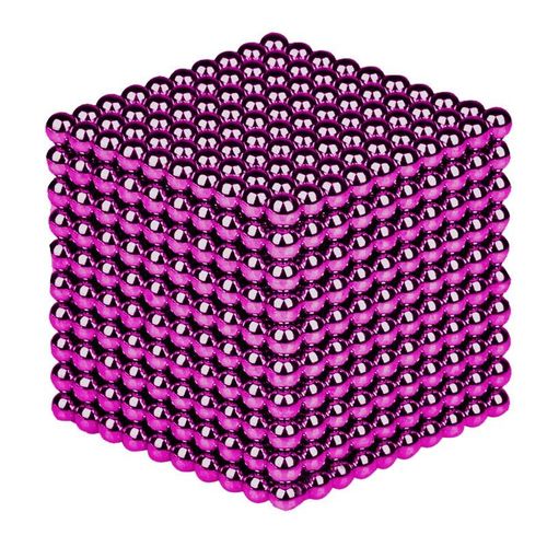 1000pcs Par Lot 5mm Magnetique Buck Ball Aimant Or Couleur Intelligent Anti-Stress Jouets Cadeau, Rose