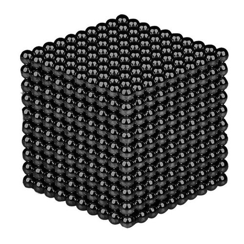 1000 Pcs Par Lot 5mm Magnetique Buck Ball Aimant Or Couleur Intelligent Anti-Stress Jouets Cadeau, Noir