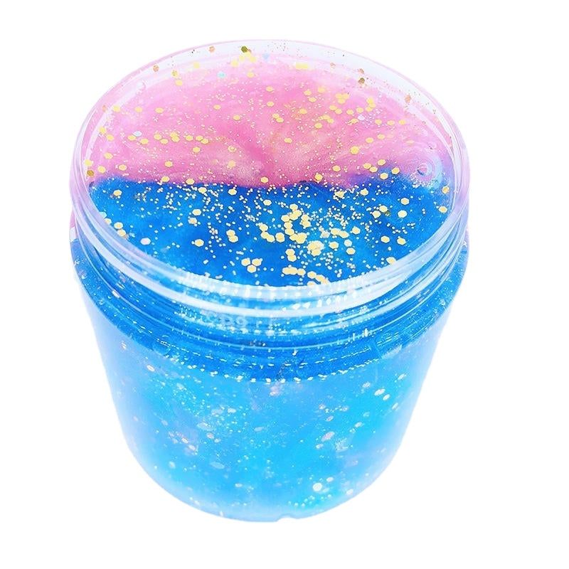 120ml Slime Multicolore Starry Pearly Crystal Mud Decompress...