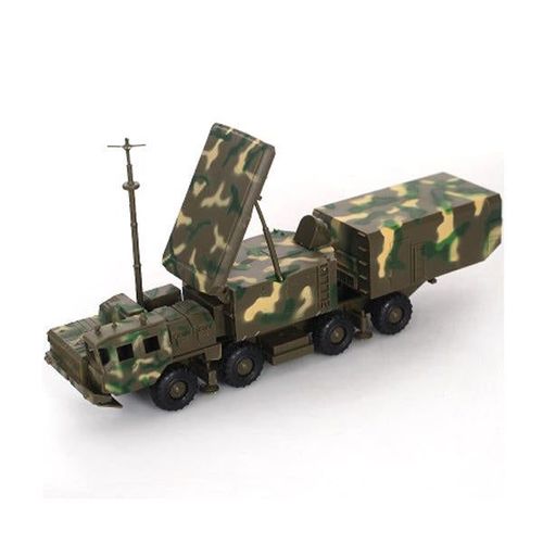 1:72 Militaire 4d Assemble Radar Voiture Moule Sous Pression Modèle Jouet