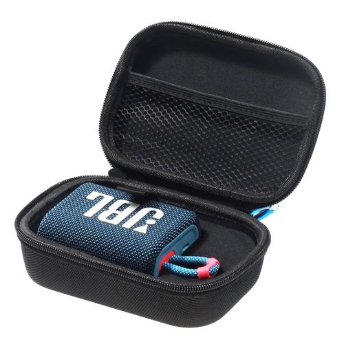 Étui Housse pour JBL GO 3 Mini Enceinte Bluetooth, Coque Rigide avec éponge Sac de Rangement