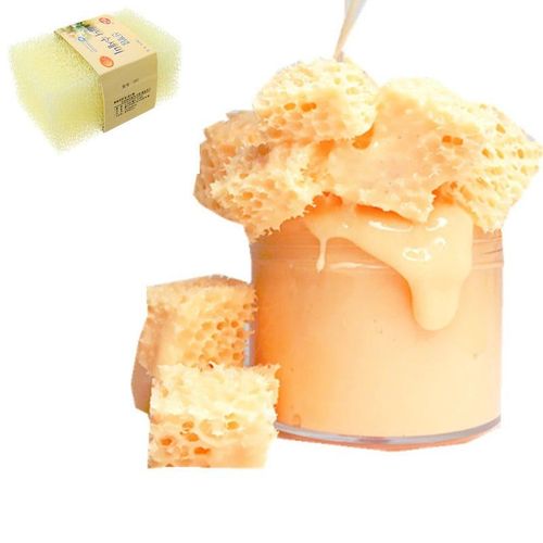 2 Pièces Nid D'abeille Eponge Boue Bricolage Slime Filler 11.7*7.5*3cm Poterie Argile Outil