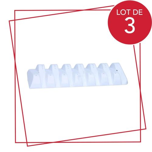 Lot de 3 aubes de tambour d'origine Lave-linge (481010597314 481010532494 BAUKNECHT IGNIS LADEN WHIRLPOOL)