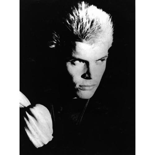 Billy Idol, Dancing With Myself, Eyes Without A Face : Photo Promo Argentique - Format 18x24 Cm - Chrysalis Records, Vital Idol - 1985