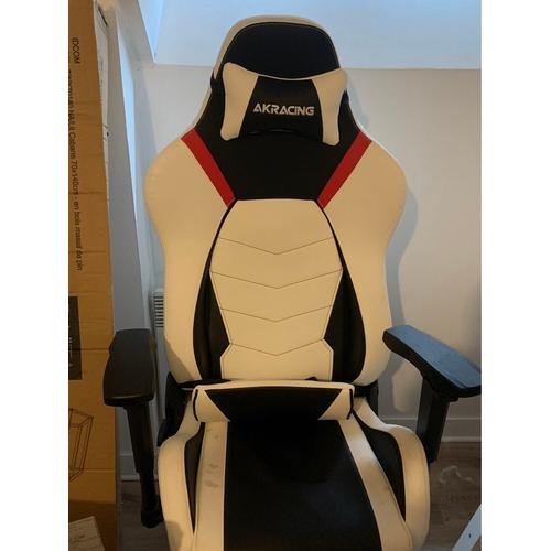 Chaise Gaming Akracing Artica Noir Blanc Rouge