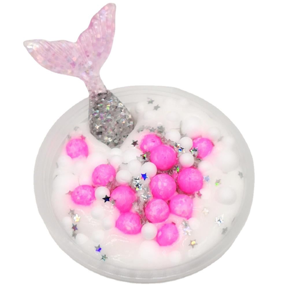 60 Ml Slime Diy Sirne Coton Boue Mousse Boule Ocean Cristal... - 6
