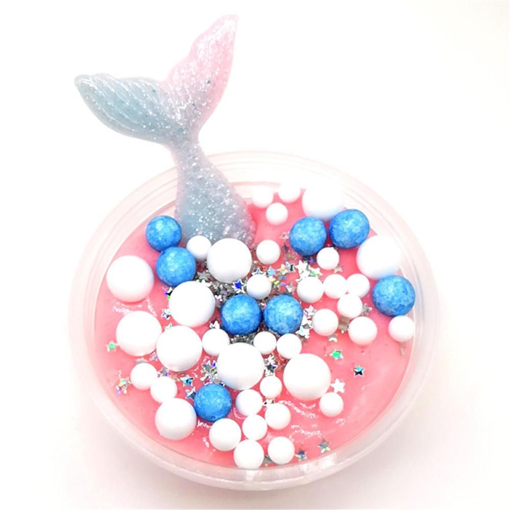 60 Ml Slime Diy Sirne Coton Boue Mousse Boule Ocean Cristal... - 7