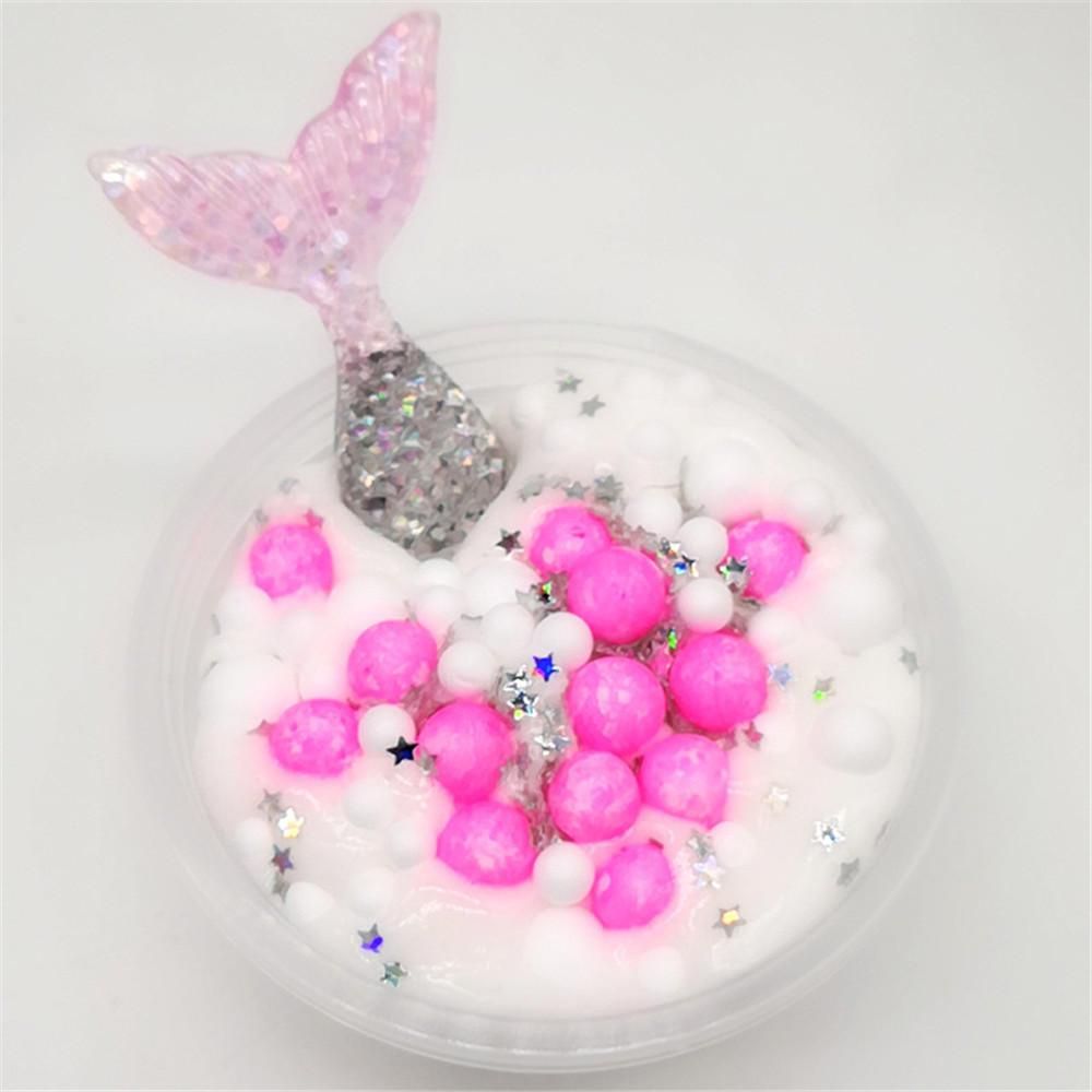 60 Ml Slime Diy Sirne Coton Boue Mousse Boule Ocean Cristal... - 8