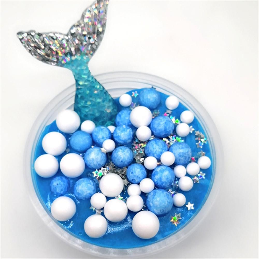 60 Ml Slime Diy Sirne Coton Boue Mousse Boule Ocean Cristal... - 9