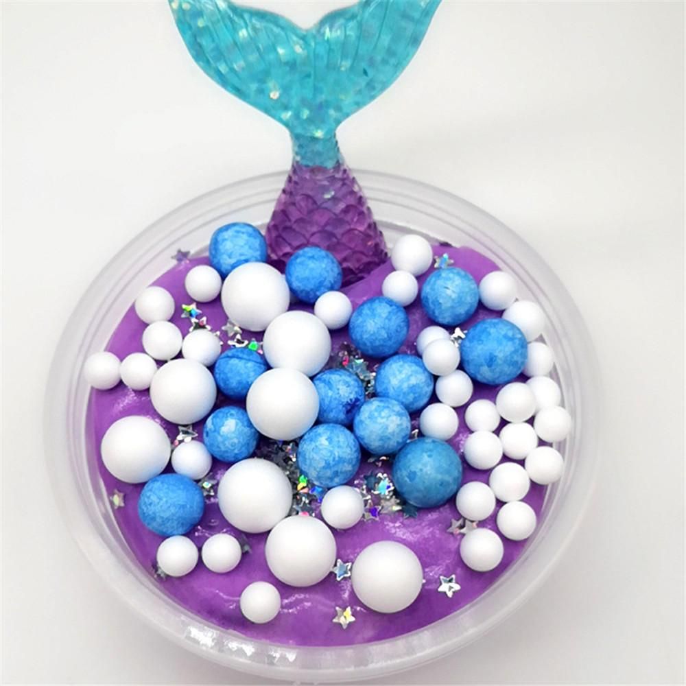 60 Ml Slime Diy Sirne Coton Boue Mousse Boule Ocean Cristal... - 10