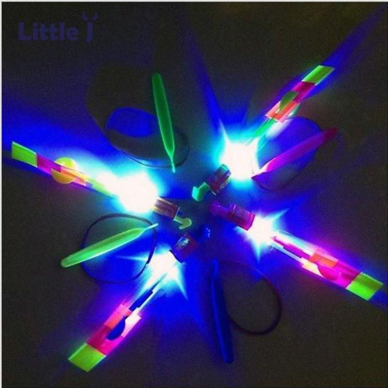 Incroyable Flash Led Lumire Flche Fusee Helicoptre Rotati... - 5