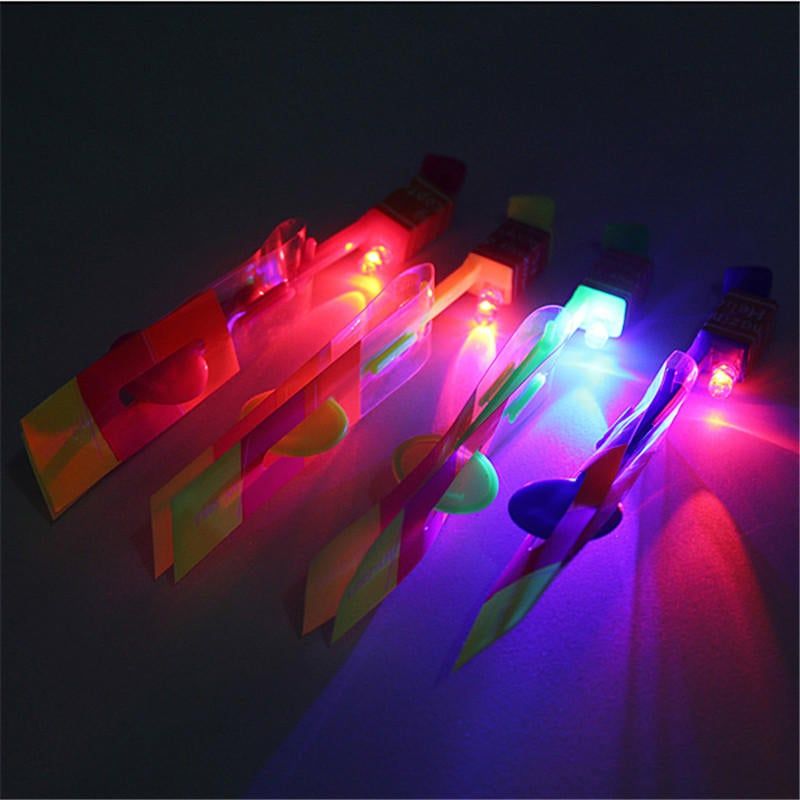 Incroyable Flash Led Lumire Flche Fusee Helicoptre Rotati... - 7