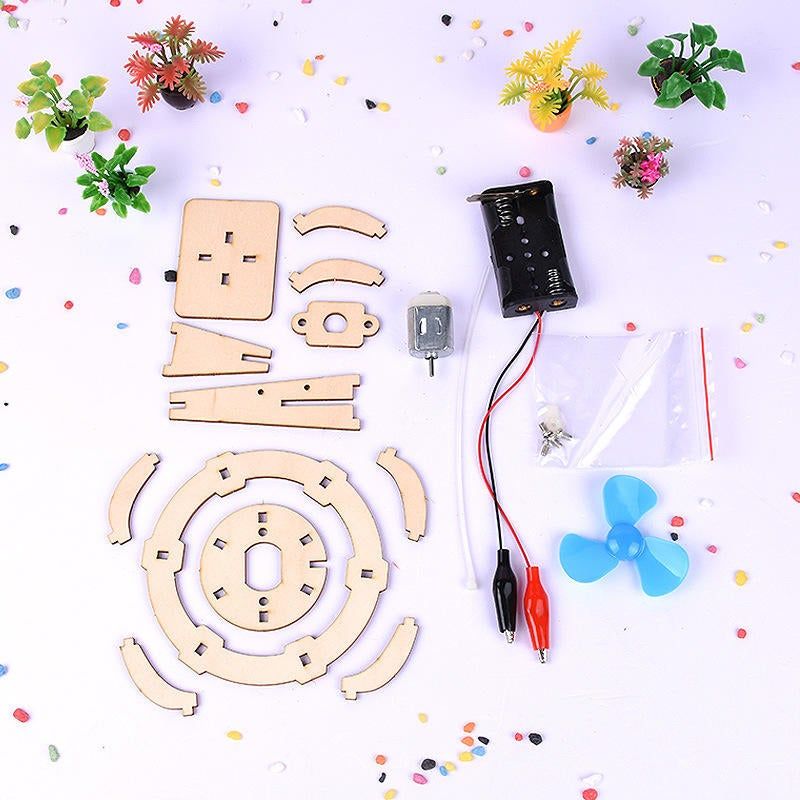 Landing Small Fan Science Diy Accessoires D'assemblage Creat... - 3