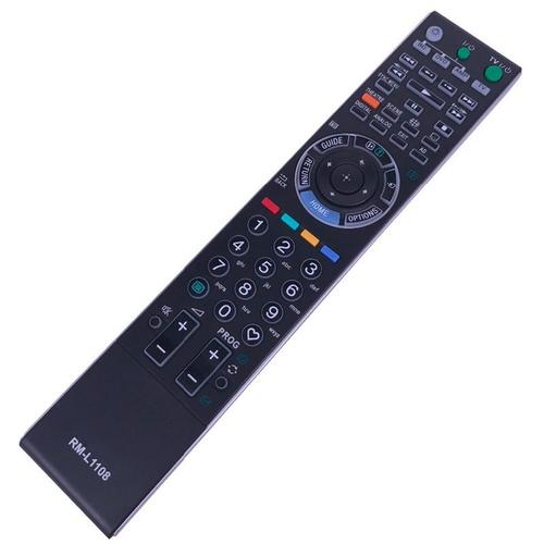 Télécommande LCD rétroéclairée pour SONY RM-L1108 BRAVIA TV W/XBR/Series nouveauté KLV-52W300A KDL-40W3000 RM-GA017 RM-YD017