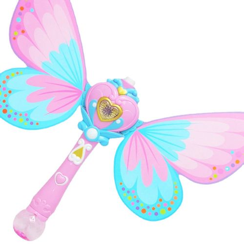 Electrique Magic Wing Baguette Automatique Soufflant Bulle De Savon Avec Musique Legère Nouveautes Droles Jouets Pour Enfants Cadeaux,Blue