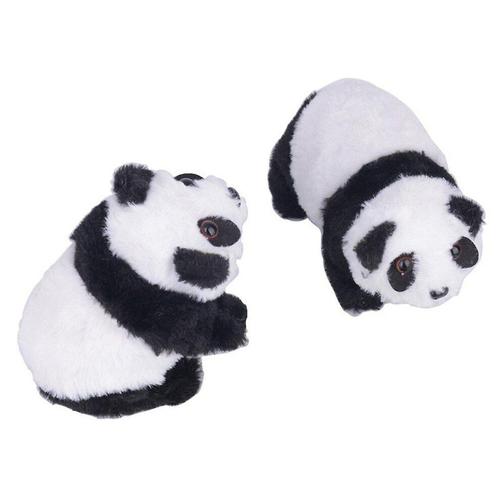 Cute Electronic Walking Panda Plush Toy Musical Baby Kids