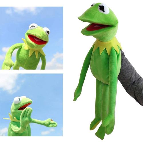 Frosch Puppet Plush Animal -Muppet Show Doll Of Frog Hand Dolls Toy Toy Holiday Holidays Gift For Children 60cm / Green