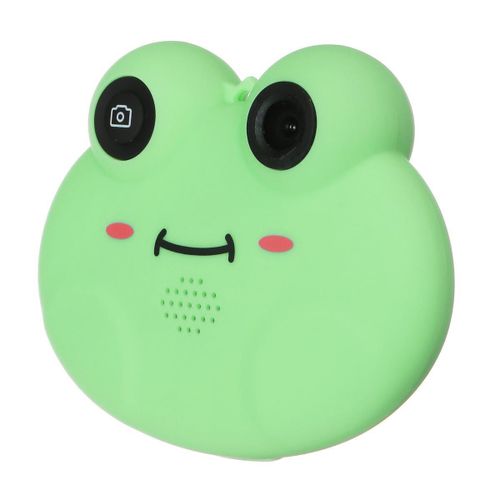 Enfants Camera Mignon Grenouille Animal 1,54 Pouces Ecran Hd Grand Angle 120 Avec Jeu De Societe Nouveautes Jouets,Vert