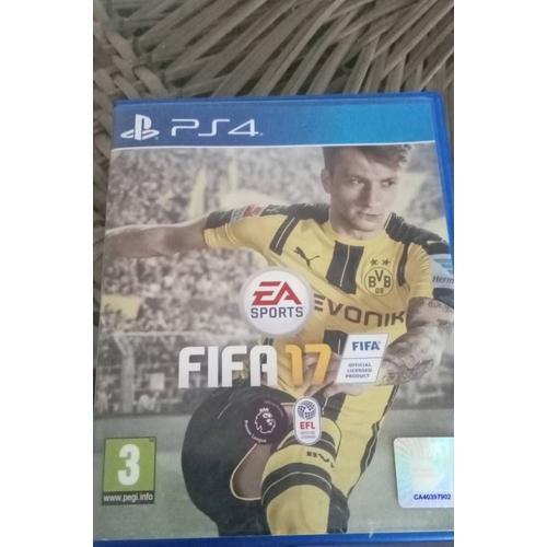 Jeu P.S 4 Sports. Fifa 17.