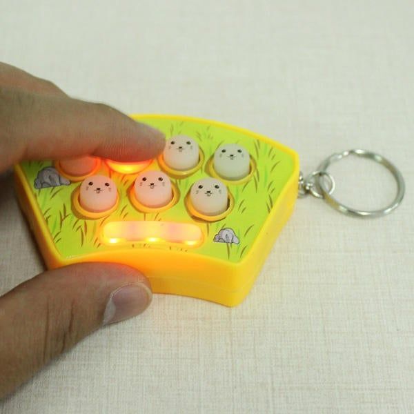 Mini Whack-A-Mouse Mole Attack Jeu Porte-cles Jeu d'amusemen... - 7