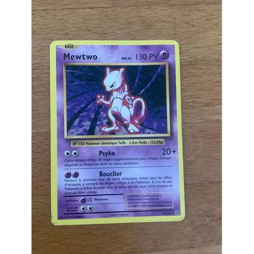 Mewtwo Carte, Première Génération 