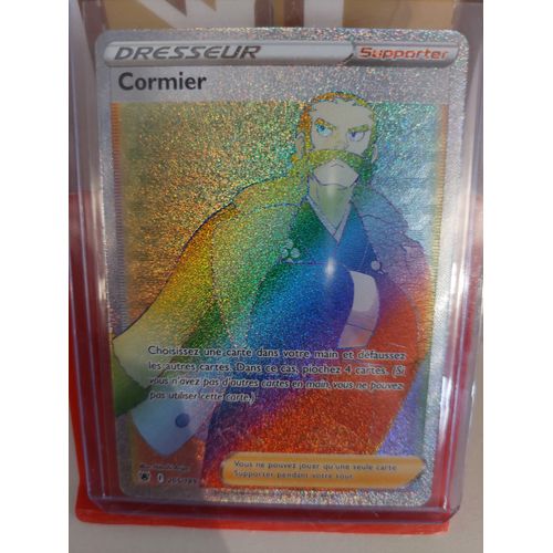 Cormier 205 189 Dresseur Arc En Ciel Secr Te - Ultraboost X Epée Et Bouclier 10 Astres Radieux - Coffret De 10 Cartes Pokémon Françaises